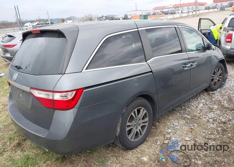 2012 Honda Odyssey Ex z USA, uszkodzony, nr VIN 5FNRL5H43CB132663